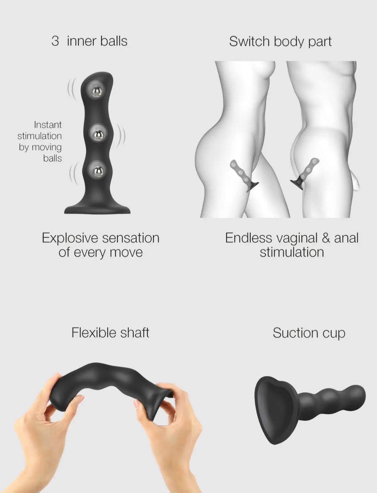 Dildo Plug Geisha Balls - Image 6