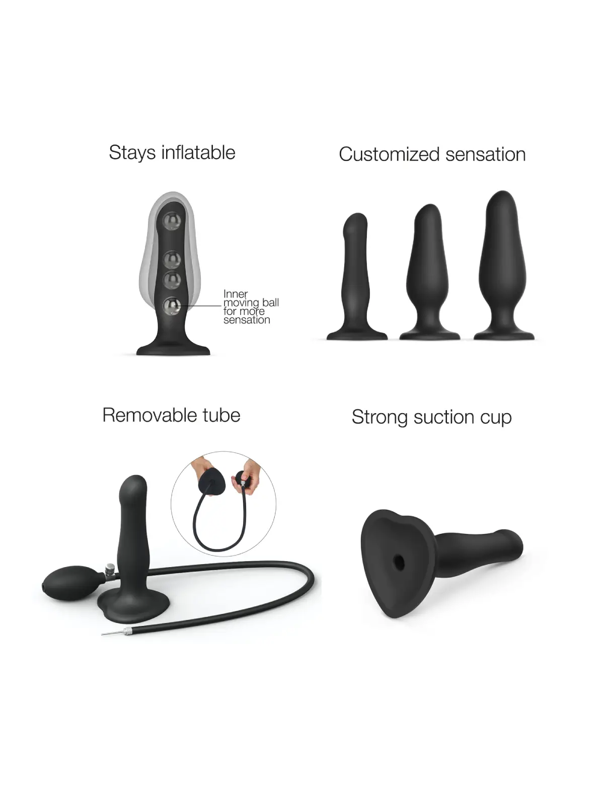 Dildo Plug Anal Gonflable - Image 6