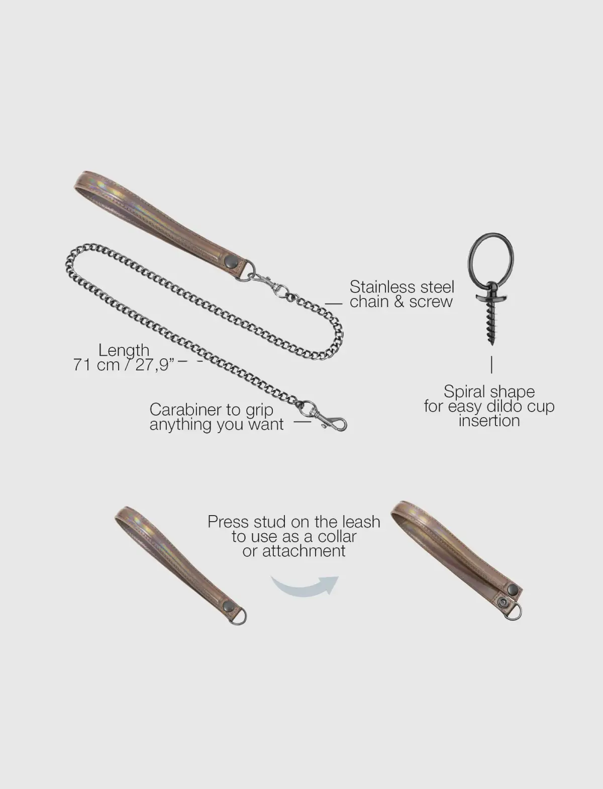 Kit Laisse & Dildo Ring - Image 6