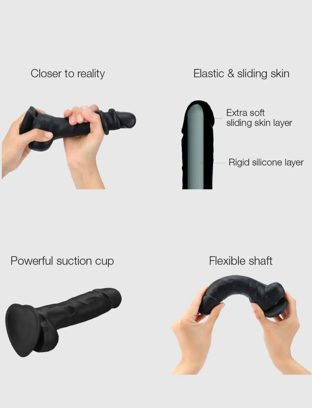 Sliding Skin Dildo Réaliste - Image 21