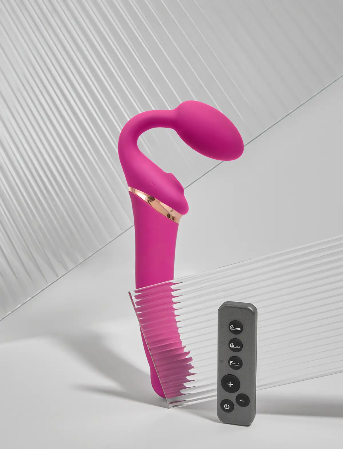 Strap-on Multi Orgasm Télécommandé 3 moteurs - Gode à moteur - Image 9